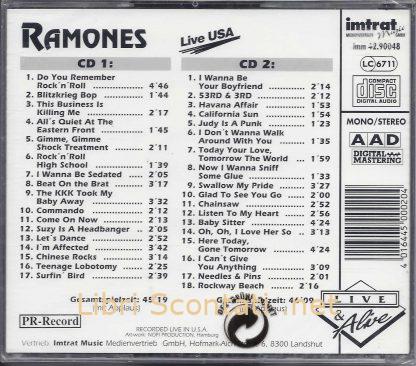 Ramones - Live USA. 2 CD. Libri Scontati .net