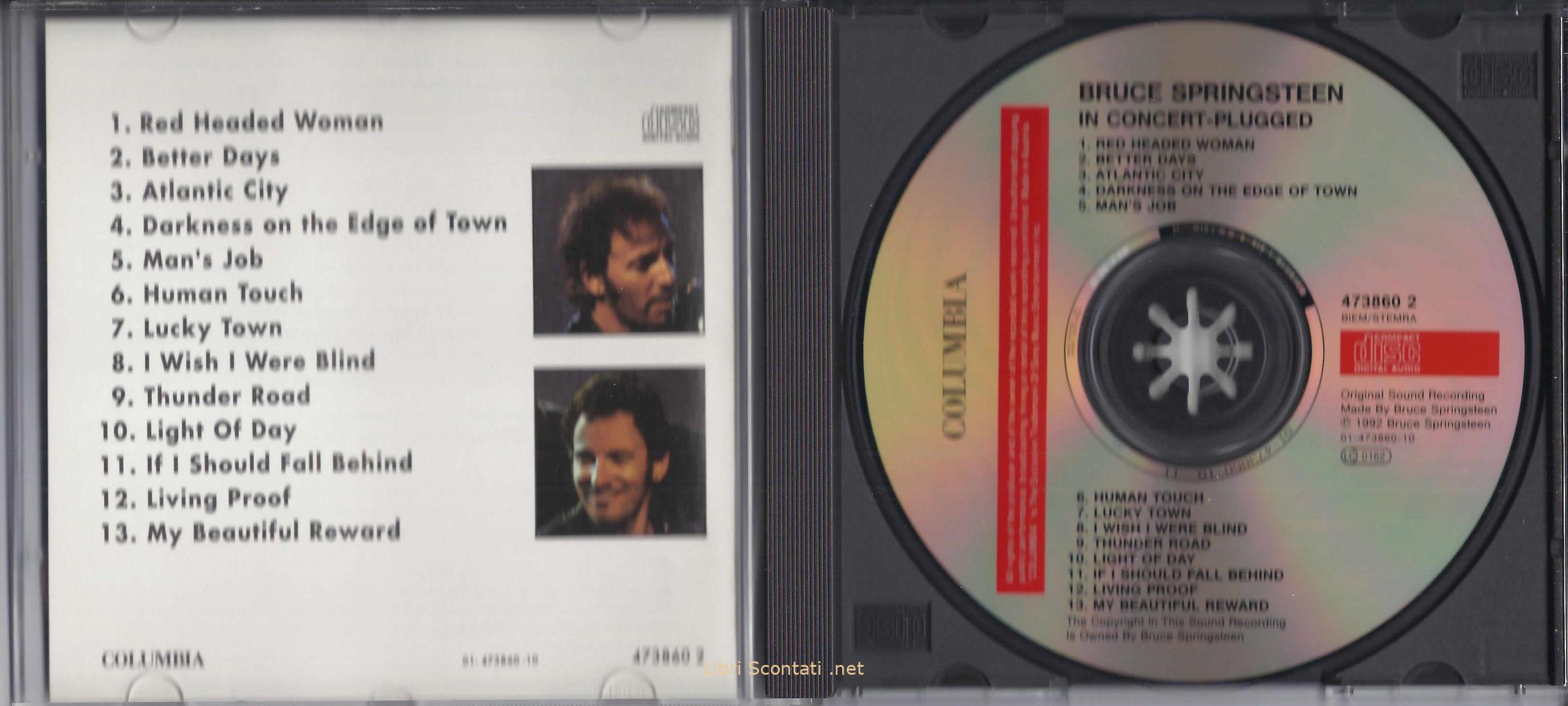 Bruce Springsteen - In Concert / MTV (Un)Plugged. www.LibriScontati.net