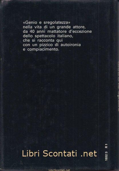 100828 Un grande avvenire dietro le spalle - Vittorio Gassman. Libri Scontati .net