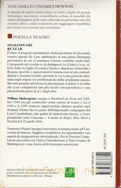 100838 Re Lear - William Shakespeare
