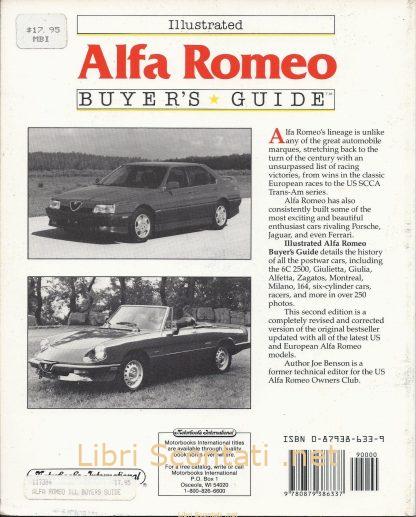 EN100021 Illustrated Alfa Romeo Buyer's Guide - Joe Benson. Second Edition