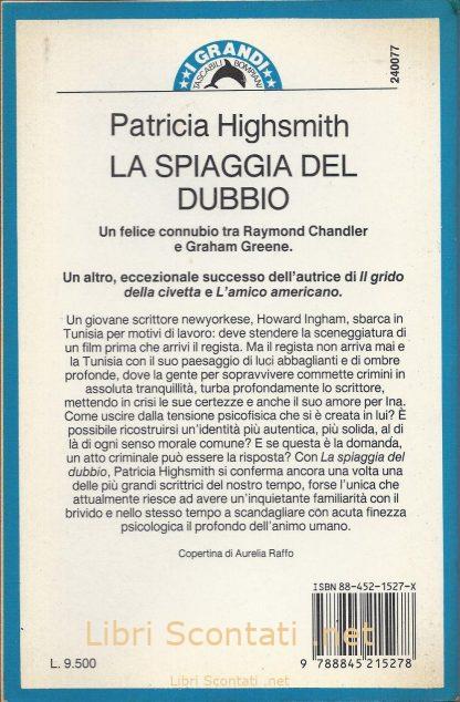 La spiaggia del dubbio - Patricia Highsmith. I Grandi Tascabili Bompiani N. 122