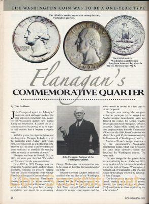 Coins Magazine. March 2006. Special Double Issue. Rivista USA. 