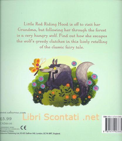 Little Red Riding Hood - Retold by Rob Lloyd Jones. (Cappuccetto Rosso) Libro per bambini in lingua inglese. Usborne Picture Books.