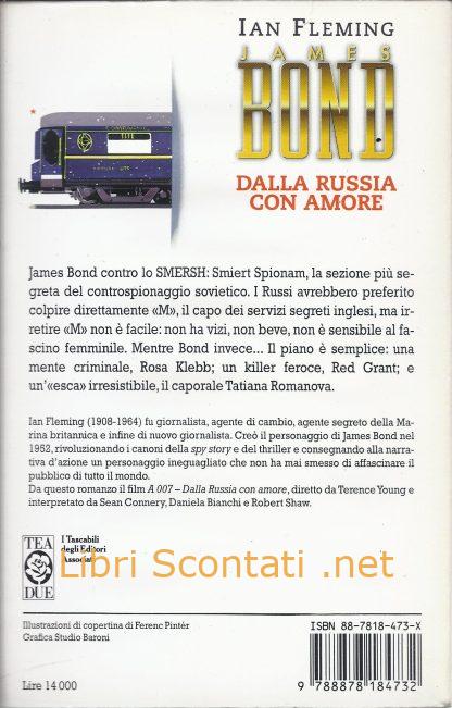 James Bond 007: Dalla Russia con amore - Ian Fleming. Libro TEA DUE 1998