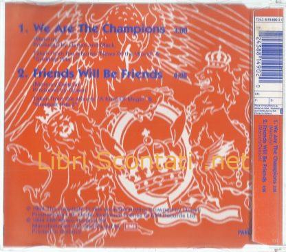 Queen - We Are The Champions / Friends Will Be Friends. CD Single, Holland 1994.