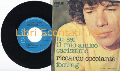 Riccardo Cocciante - Tu sei il mio amico carissimo/Footing. Disco 7" 45 Giri Vinile Picture Sleeve, RCA PB 6509 Italy 1981