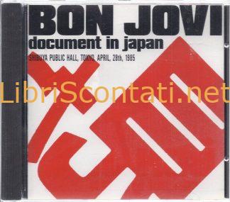 Bon Jovi - Document in Japan. Live Shibuya Hall, Tokyo, April 28th 1985. CD Live Storm Italy LSCD 51023