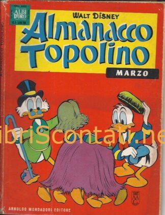 Almanacco Topolino N. 3. Walt Disney Marzo 1965.