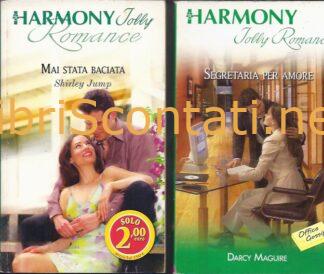 2 Libri Harmony Jolly Romance: Mai stata baciata • Segretaria per amore. 9771122539006