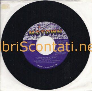 Syreeta & G. C. Cameron - Let's make a deal / Love to the rescue. Vinile 7" 45 Giri, Motown M 1426F, USA 1977. 