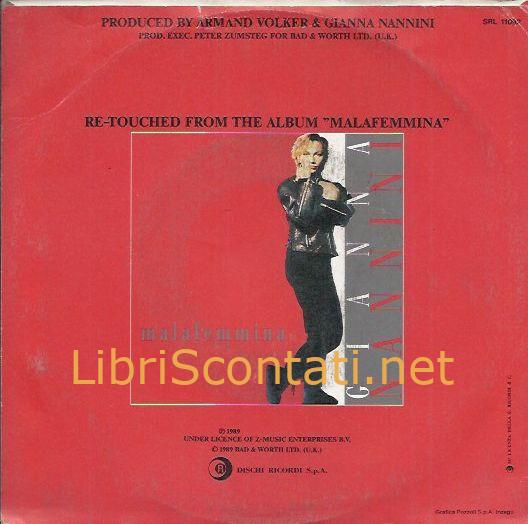 Gianna Nannini - Voglio fare l'amore. Vinile 7" 45 Giri Dischi Ricordi SRL11092 Italy, 1989.