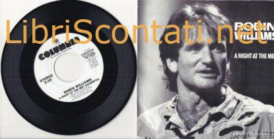 Robin Williams - A night at the Met. Vinile 7" 45 Giri Promo Columbia Records CS7-2526 USA 1986.