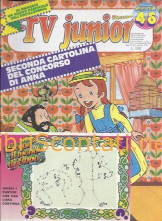 TV Junior Anno 2º N. 45. Anna dai capelli rossi • Astro Robot • Alla conquista del West