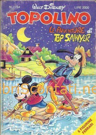 Topolino N. 1784, 4 febbraio 1990. Fumetto Disney.