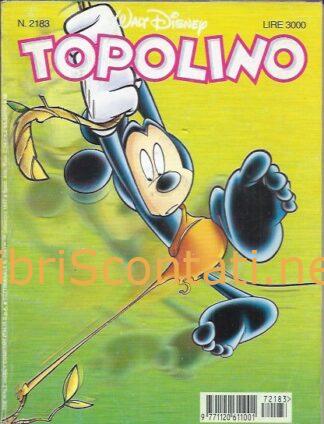 Topolino N. 2183, 30 settembre 1997. Fumetto Walt Disney Italia.