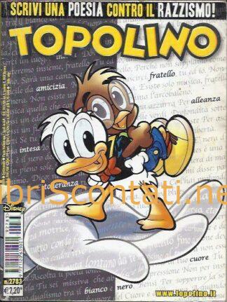 Topolino N. 2783, 31 marzo 2009. Fumetto Disney